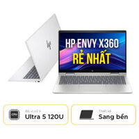 Laptop HP Envy x360 2in1 14-es1013dx (Core 5 120U, Ram 8GB, 512GB SSD, Intel Graphics, 14inch FHD, Cảm ứng, Win 11, Bạc)