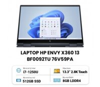 Laptop HP ENVY x360 13-bf0092TU 76V59PA