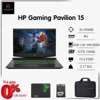 Laptop HP Gaming Pavilion 15 (i5 9300H, 8G, 128+1TB, GTX 1660TI, 15.6IN FHD 144GHZ)
