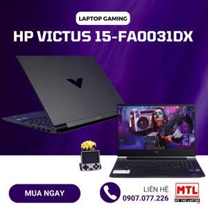 Laptop HP Gaming Victus 15-fa0031dx - Intel core i5-12450H, 8GB RAM, SSD 512GB, Nvidia GeForce GTX 1650 4GB GDDR6, 15.6 inch