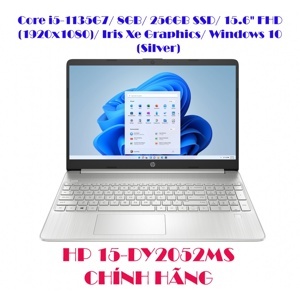 Laptop HP Notebook 15-DY2052MS - Intel Core i5-1135G7, RAM 8GB, SSD 256GB, Intel Iris Xe Graphics, 15.6 inch
