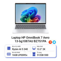 Laptop HP OmniBook 7 Aero 13-bg1087AU BZ7S1PA