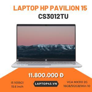 Laptop HP Pavilion 15-cs3012TU 8QP30PA - Intel Core i5-1035G1, 8GB RAM, SSD 512GB, Intel UHD Graphics, 15.6 inch