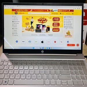 Laptop HP Pavilion 15-eg2034TX 6K780PA - Intel core i7-1255U, 8GB RAM, SSD 512GB, Nvidia GeForce MX550 2GB GDDR6, 15.6 inch