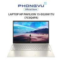 Laptop HP Pavilion 15-eg2081TU (7C0Q4PA) ( i5-1240) (Vàng) - Bảo hành 12 tháng