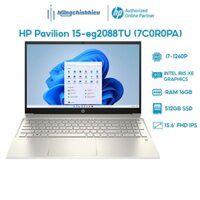 Laptop HP Pavilion 15-eg2088TU 7C0R0PA i7-1260P  16GB  512GB  15.6 FHD Hàng chính hãng