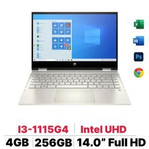 Laptop HP Pavilion x360 14-dw1016TU 2H3Q0PA - Intel Core i3-1115G4, 4GB RAM, SSD 256GB, Intel UHD Graphics, 14 inch