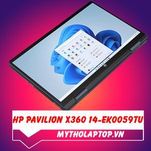 Laptop HP Pavilion X360 14-ek0059TU 6K7E1PA - Intel core i3-1215U , 8GB RAM, SSD 256GB, Intel UHD Graphics, 14 inch