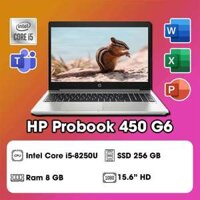 Laptop HP Probook 450 G6 (Intel Core i5-8250U/ Ram 8GB DDR4/ SSD 256GB/ 15,6″ HD)