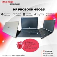 Laptop HP Probook 450G5 Core I5 7200U| Ram 8gb| SSD 256gb| 15.6″ Full HD