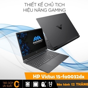 Laptop HP Victus 15-fa0032dx - Intel Core i7-12650H, 16GB RAM, SSD 512GB, Nvida GeForce RTX 3050 Ti 4GB GDDR6, 15.6 inch