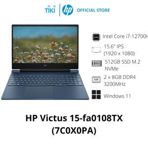 Laptop HP Victus 15-fa0108TX 7C0X0PA - Intel Core i7-12700H, 16GB RAM, SSD 512GB, Nvidia GeForce RTX RTX 3050Ti 4GB GDDR6, 15.6 inch