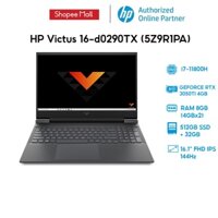 Laptop HP Victus 16-d0291TX (5Z9R2PA) (i7-11800H | 8GB | 512GB | GeForce RTX™ 3050Ti 4GB | 16.1' FHD 144Hz | Win 11)