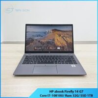 Laptop HP ZBook FireFly 14 G7 i7-10810U, Ram 32GB, SSD 256GB, VGA Quadro P520 4GB, Màn hình 14 inch Cảm ứng