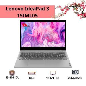 Laptop Lenovo IdeaPad 3 15IML05 - Intel Core i3-10110U, 8GB RAM, 256GB SSD, Intel UHD Graphics, 15.6 inch