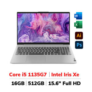 Laptop Lenovo IdeaPad 5 15ITL05 82FG01HPVN - Intel core i5-1135G7, 16GB RAM, SSD 512GB, Intel Iris Xe Graphics, 15.6 inch