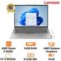 Laptop Lenovo IdeaPad Flex 5, 14” WUXGA, R5-5625U, 16GD4 (not upgradable), 512GB SSD (up to 1TB M.2 2242 SSD), Touch, Wifi6+BT, PEN, W11SL, LKB, grey, 2Y (14ABR8-82XX00FVVN)