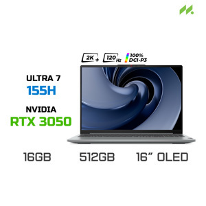 Laptop Lenovo IdeaPad Pro 5 16IMH9 83D4001JVN - Intel Core Ultra 7-155H, Ram 16 GB, SSD 512 GB, NVIDIA® GeForce RTX 3050 6GB GDDR6, 16 inch