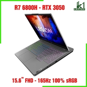 Laptop Lenovo Legion 5 15ARH7 82RE0035VN - AMD Ryzen R7 6800H, 8GB RAM, SSD 512GB, Nvidia GeForce RTX 3050 Ti 4GB GDDR6, 15.6 inch
