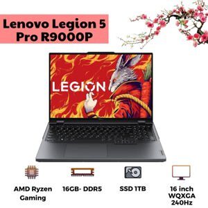 Laptop Lenovo Legion 5 Pro R9000P - AMD Ryzen 7 5800H, 16GB RAM, SSD 512GB, Nvidia GeForce RTX 3050Ti 4GB GDDR6, 16 inch
