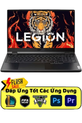 Laptop Lenovo Legion 5 R7000P - AMD Ryzen 7-6800H, 16GB RAM, SSD 512GB, Nvidia GeForce RTX 3050Ti 4GB GDDR6, 15.6 inch