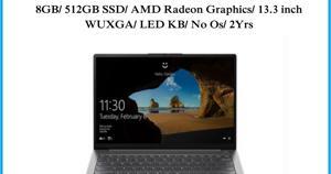 Laptop Lenovo ThinkBook 13s G3 ACN 20YA003JVN - Ryzen 7-5800U, 8GB RAM, 512GB SSD, AMD Radeon, 13.3 inch WUXGA
