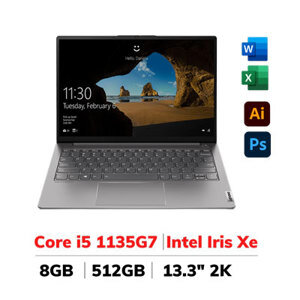 Laptop Lenovo ThinkBook 13s Gen2-ITL (20V900DYVN) - i5 1135G7, 8GB RAM, 512GB SSD, 13.3 FHD