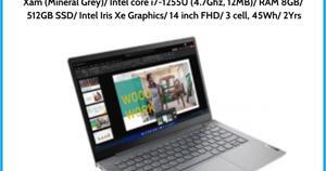 Laptop Lenovo ThinkBook 14 G4 IAP 21DH00B1VN - Intel Core i7-1255U, 8GB RAM, SSD 512GB, Intel Iris Xe Graphics, 14 inch