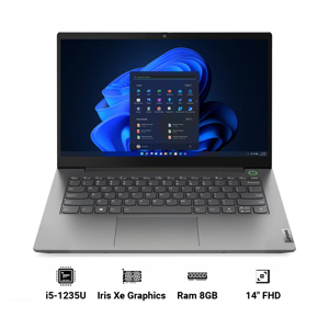 Laptop Lenovo ThinkBook 14 G4 IAP 21DH00BAVN - Intel Core i5-1235U, 8GB RAM, SSD 512GB, Intel Iris Xe Graphics, 14 inch