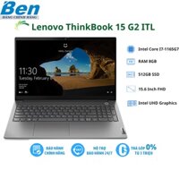 Laptop Lenovo ThinkBook 15 G2 ITL (20VE00UUVN)/Core i7-1165G7/8Gb/ 512Gb SSD/ 15.6"FHD