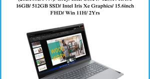 Laptop Lenovo ThinkBook 15 G4 IAP 21DJ00D0VN - Intel core i7-1260P, 16GB RAM, SSD 512GB, Intel Iris Xe Graphics, 15.6 inch