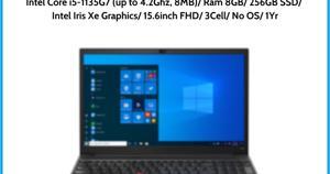 Laptop Lenovo ThinkPad E15 Gen 2 20TD00CSVA - Intel core i5-1135G7, 8GB RAM, SSD 256GB, Intel Iris Xe Graphics, 15.6 inch