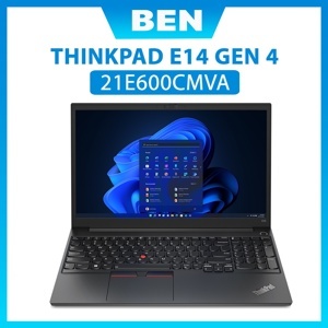 Laptop Lenovo ThinkPad E15 Gen 4 21E600CMVA - Intel core i7-1255U, 8GB RAM, SSD 512GB, Intel Iris Xe Graphics, 15.6 inch