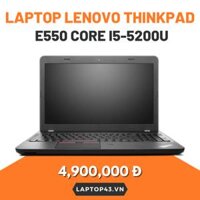 LAPTOP LENOVO THINKPAD E550 CORE I5-5200U/ 8 GB RAM/ SSD 128G INTEL HD GRAPHICS 5500/ 15.6″