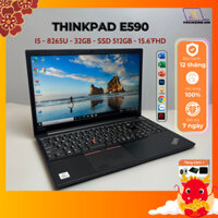 Laptop Lenovo Thinkpad E580 I5-8265U/32GB/512GB/15.6inch FHD có phím số, văn phòng, giải trí, học online OK