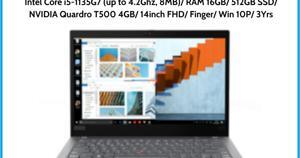 Laptop Lenovo ThinkPad P14s G2 20VX008GVN - Intel Core i5-1135G7, 8GB RAM, SSD 512GB, Nvidia Quadro T500 4GB GDDR6, 14 inch