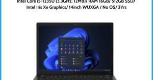 Laptop Lenovo ThinkPad T14s Gen 3 21BR00E2VA - Intel Core i5-1235U, 16GB RAM, SSD 512GB, Intel Iris Xe Graphics, 14 inch