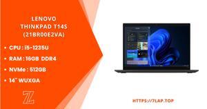 Laptop Lenovo ThinkPad T14s Gen 3 21BR00E2VA - Intel Core i5-1235U, 16GB RAM, SSD 512GB, Intel Iris Xe Graphics, 14 inch