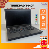 Laptop Lenovo Thinkpad T440P I5-4300M/8GB/256GB/14inch HD, máy trạm siêu bền, dễ dàng nâng cấp, hiệu năng mạnh mẽ