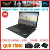 Laptop Lenovo Thinkpad T450s - i7 5600U,  laptop cũ chơi game đồ họa nặng Hàng nhập khẩu USA