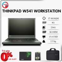 LAPTOP LENOVO THINKPAD W541 MOBILE WORKSTATION I7 4810QM,8G, 256G, VGA K1100 2GB, MÀN 15.6 FHD