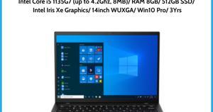 Laptop Lenovo Thinkpad X1 Gen 9 20XW0076VN - Intel Core i5-1135G7, 8GB RAM, SSD 512GB, Intel Iris Xe Graphics, 14 inch
