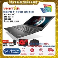 Laptop Lenovo ThinkPad X1 Carbon Gen2 i5-4300U | Ram 8GB | SSD 128Gb/256Gb 14" | FHD - Nhập khẩu USA