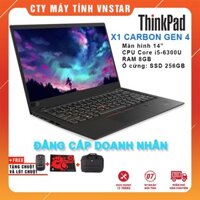 Laptop Lenovo ThinkPad X1 Carbon Gen4 i5-6200U | Ram 8GB | SSD 256Gb 14" | FHD - Nhập khẩu USA