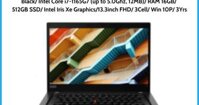 Laptop Lenovo ThinkPad X13 Yoga Gen 2 (20W80040VN) Black Intel Core i7-1165G7 (up to 5.0Ghz, 12MB) RAM 16GB 512GB SSD Intel Iris