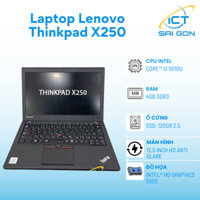 Laptop Lenovo Thinkpad X250, Core I3-5010U, Ram 4G, SSD 120GB, màn hình 12.5 Inch