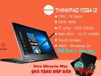 Laptop LENOVO THINKPAD YOGA 12 Cảm ứng (Core i5 Gen4/ 12.5 Inch/ SSD 256GB/ Ram 8GB/ Win 10/ Kèm Sạc/ Full Box) Renew
