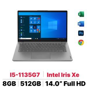 Laptop Lenovo V14 G2 ITL 82KA00S7VN - Intel Core i5 1135G7, 8GB RAM, SSD 512GB, Intel Iris Xe Graphics, 14 inch