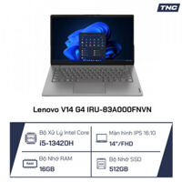 Laptop Lenovo V14 G4 IRU-83A000FNVN Core i5-13420H/ 16GB/ 512GB/ 14 Inch/ NoOS/ Xám