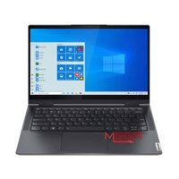Laptop Lenovo Yoga 7 14ACN6 82N7008VVN Xám (Cpu R7-5800U, Ram 8GB, SSD 512GB, Vga AMD Radeon Graphics, 14 inch FHD Touch 360, Win 11 Home)
